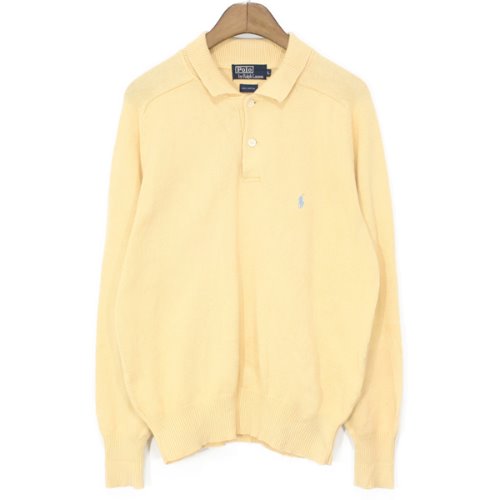 90&#039;s Polo Ralph Lauren Cotton Collar Neck Sweater