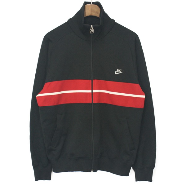 90&#039;s Nike High Neck Jersey Jacket